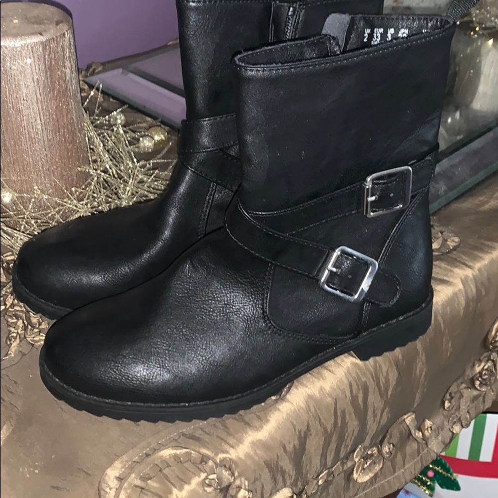 Girls Moto boots